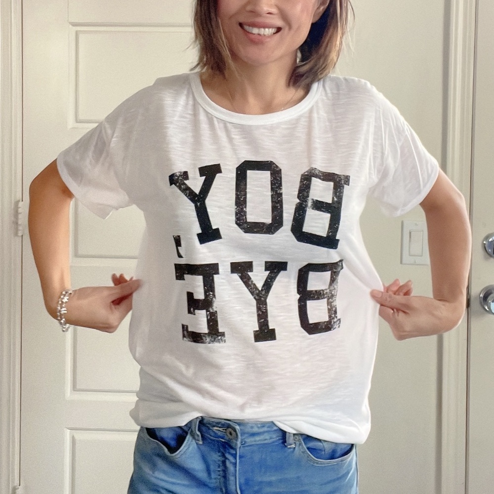 Boy Bye Casual Graphic Tee - Picture 4 of 5